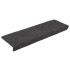 Alfombrilla autoadhesiva escalera 30 uds antracita 65x21x4