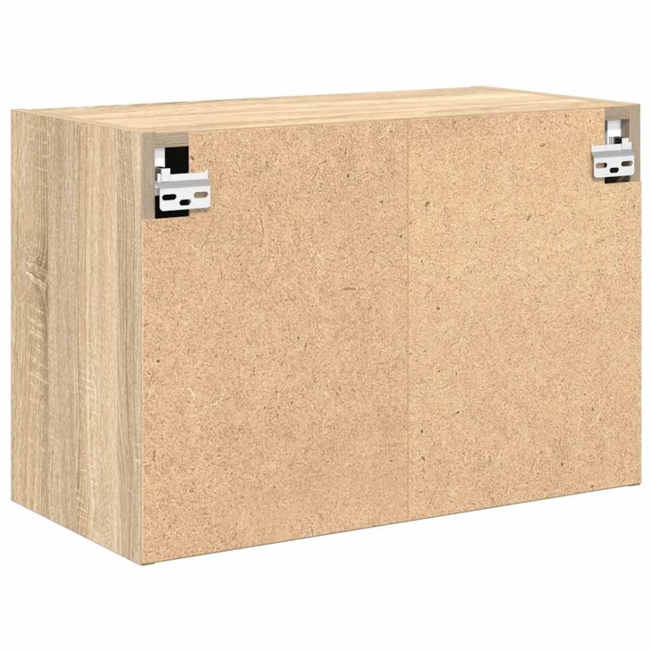 Armarios de pared 2 uds para garaje madera de