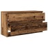 Mueble de TV de madera antigua 100x35x54 cm Madera