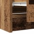 Mueble de TV de madera antigua 100x35x54 cm Madera