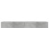 Mueble de TV con luces LED 2 uds gris hormigón 60x35x15,5
