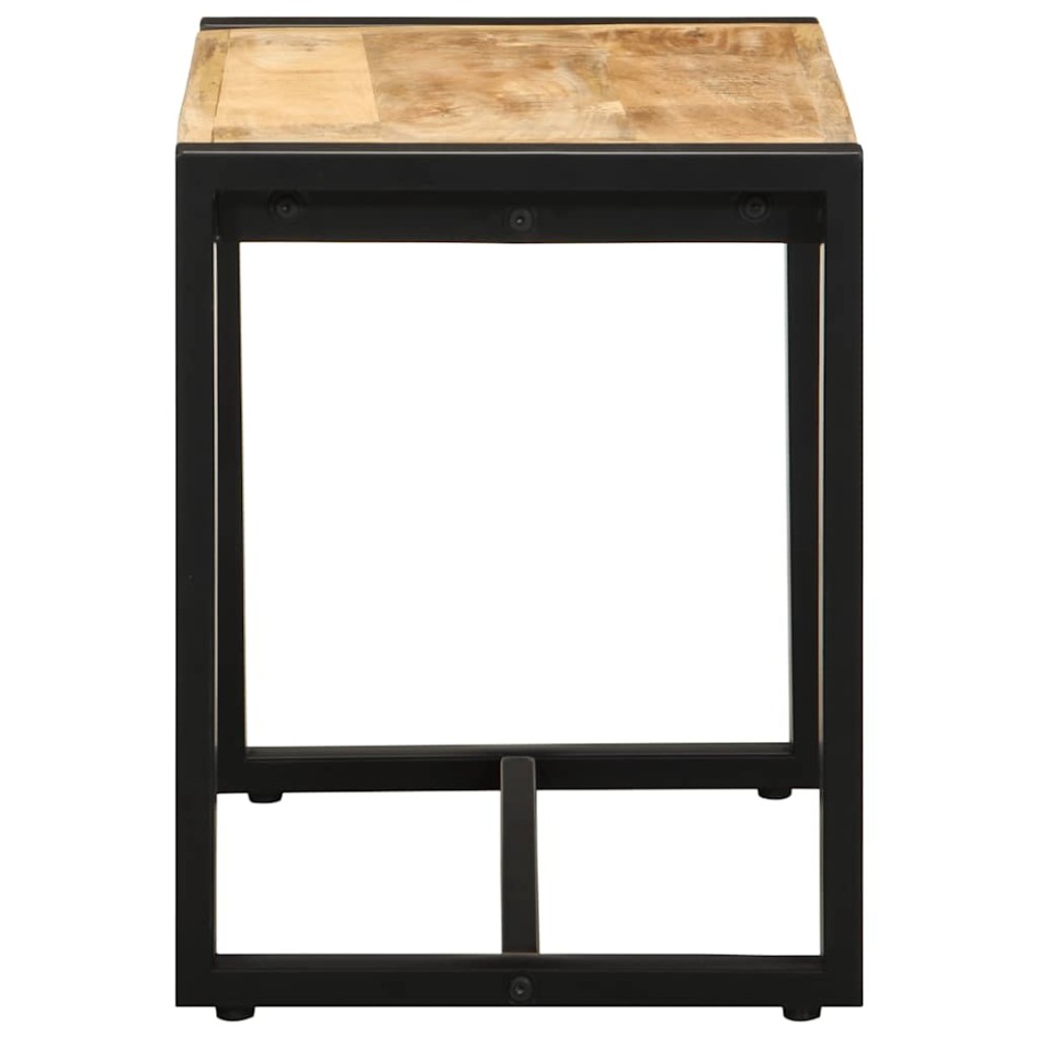 Banco 60x35x45 cm madera maciza de mango