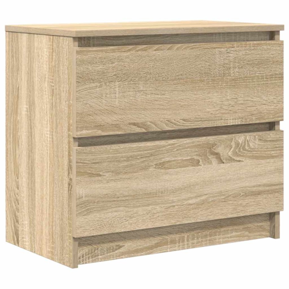 Mueble para TV madera contrachapada roble ahumado 60x35x54