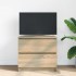 Mueble para TV madera contrachapada roble ahumado 60x35x54