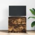 Mueble de TV madera de ingeniería roble ahumado 60x35x54