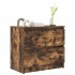 Mueble de TV madera de ingeniería roble ahumado 60x35x54