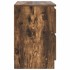 Mueble de TV madera de ingeniería roble ahumado 60x35x54