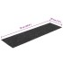 Alfombrillas escaleras autoadhesivas 30uds antracita 76x20