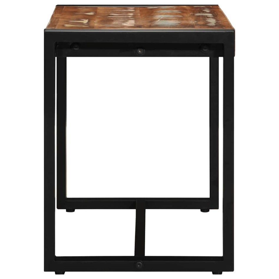 Banco Multicolor 80x35x45 cm Madera Maciza