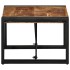 Mesa de centro 50x50x35 cm madera maciza de