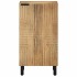 Aparador marrón 40x33x75 cm madera maciza