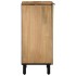 Aparador marrón 40x33x75 cm madera maciza