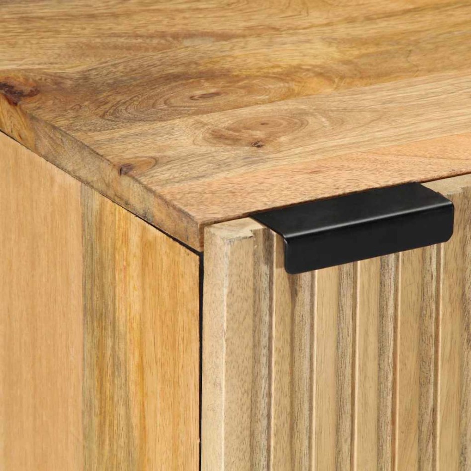 Aparador marrón 40x33x75 cm madera maciza