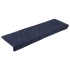 Alfombrilla autoadhesiva escalera 20 uds antracita 65x21x4