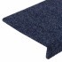 Alfombrilla autoadhesiva escalera 20 uds antracita 65x21x4