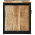 Mesita de noche madera maciza de mango 40x35x40