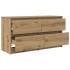 Mueble para TV madera de ingeniería roble artisan 100x35x54