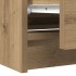 Mueble para TV madera de ingeniería roble artisan 100x35x54