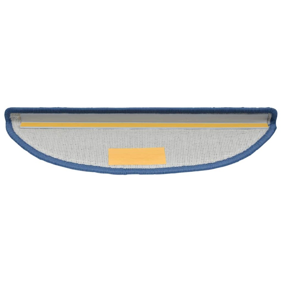 Alfombrilla escalera 20 uds azul 56x17x3