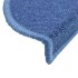 Alfombrilla escalera 20 uds azul 56x17x3