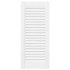 Puerta de armario de lamas 4 uds blanco 61,5x29,5
