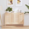 Puerta de armario de lamas 4 uds 69x29,5 cm madera de pino