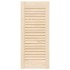 Puerta de armario de lamas 4 uds 69x29,5 cm madera de