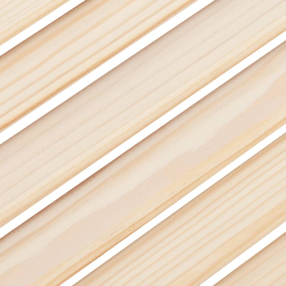 Puerta de armario de lamas 4 uds 69x29,5 cm madera de