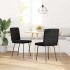 Sillas de comedor 2 unidades terciopelo