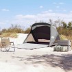 Tienda de playa para 2 personas impermeable gris