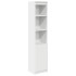 Aparador alto blanco 37,5x35x180 cm madera de