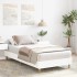 Estructura de cama sin colchón madera blanca 90x190