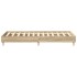Estructura de cama sin colchón madera roble Sonoma 90x190