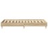 Estructura de cama sin colchón madera roble Sonoma 90x200