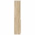 Aparador alto roble Sonoma 37,5x35x180 cm madera de
