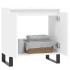 Armario de baño madera de ingeniería blanco 58x33x60