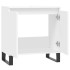 Armario de baño madera de ingeniería blanco 58x33x60