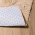 Alfombra peluda de pelo largo NAVARRA beige 200x290cm
