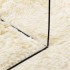 Alfombra peluda de pelo largo NAVARRA crema 160x230cm