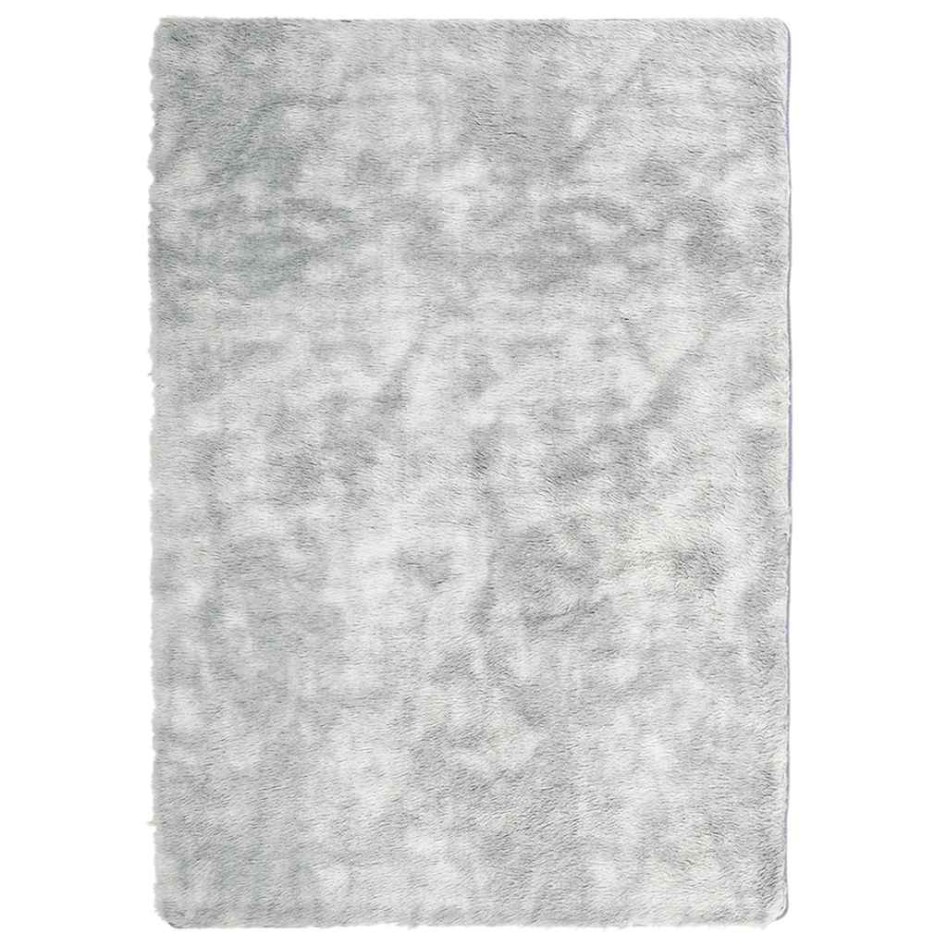 Alfombra de pelo largo NAVARRA gris claro 240x340 cm
