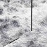 Alfombra de pelo largo NAVARRA gris claro 240x340 cm