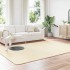 Alfombra peluda de pelo largo NAVARRA crema 200x290cm