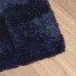 Alfombra de pelo largo NAVARRA azul marino 240x240 cm