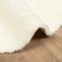 Alfombra peluda de pelo largo NAVARRA crema 300x200cm