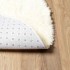 Alfombra peluda de pelo largo NAVARRA crema 300x200cm
