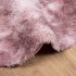 Alfombra de pelo largo NAVARRA rosa polvoriento 200x200