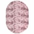 Alfombra de pelo largo NAVARRA rosa polvoriento 300x200