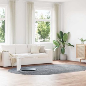 Alfombra de pelo largo NAVARRA gris plateado 300x200