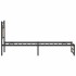 Estructura de cama sin colchón madera roble Sonoma 80x200
