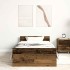 Estructura de cama sin colchón madera de ingeniería